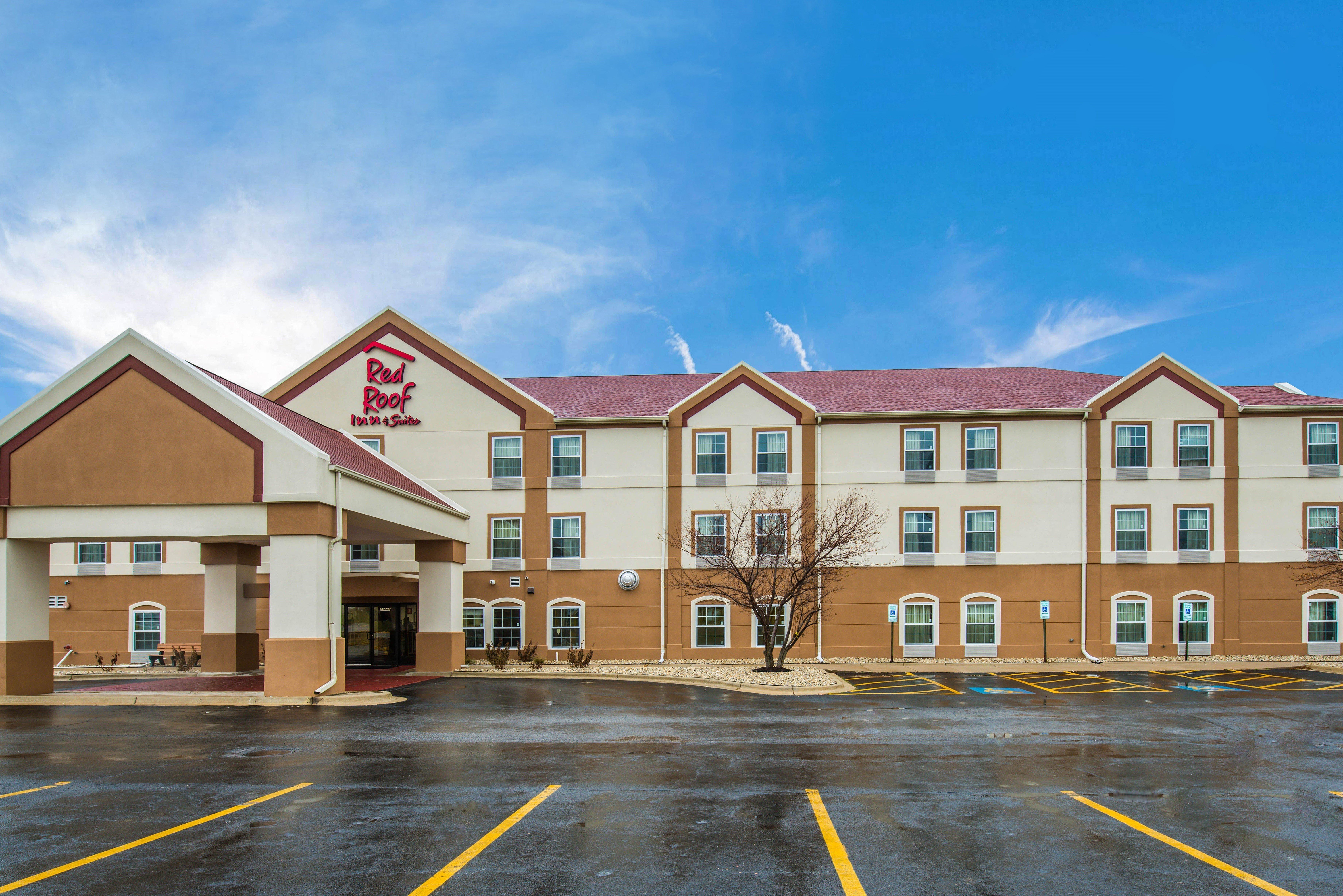 Red Roof Inn & Suites Monee Eksteriør bilde