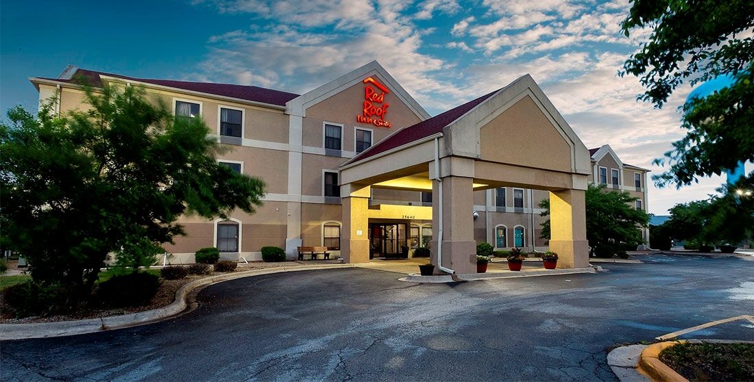 Red Roof Inn & Suites Monee Eksteriør bilde